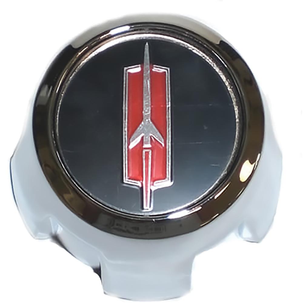 1968-87 Oldsmobile Super Stock II Wheel Center Cap With Olds Rocket Emblem Insert Bolt-On Style