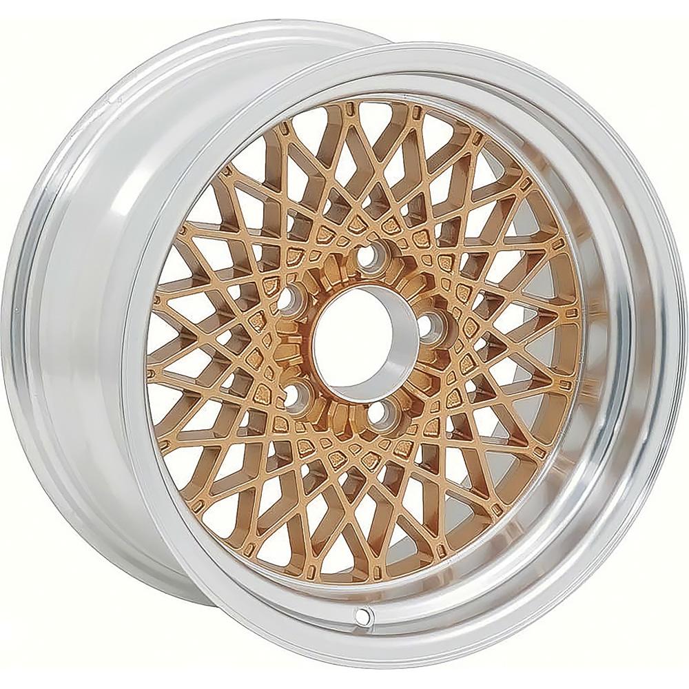 1987-92 Pontiac Firebird GTA Mesh Wheel 17" x 9" Gold Each