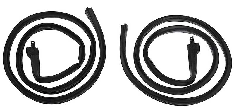 1965-66 Ford Mustang 1967-68 Cougar Coupe Roof Rail Roof Weatherstrips