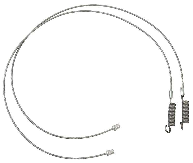 1971-73 Mustang, Cougar Convertible Top Side Cables Pair