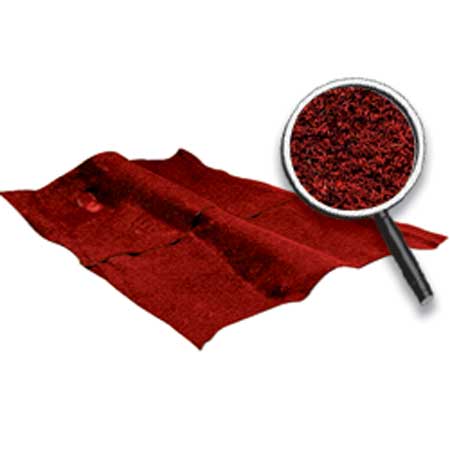 1974-79 Nova Molded Carpet and Underlay Kit with Console 2/4 Door Cut Pile Firethorn Red