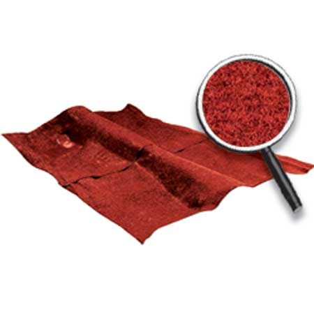 1974-79 Nova Molded Carpet and Underlay Kit with Console 2/4 Door Cut Pile Red