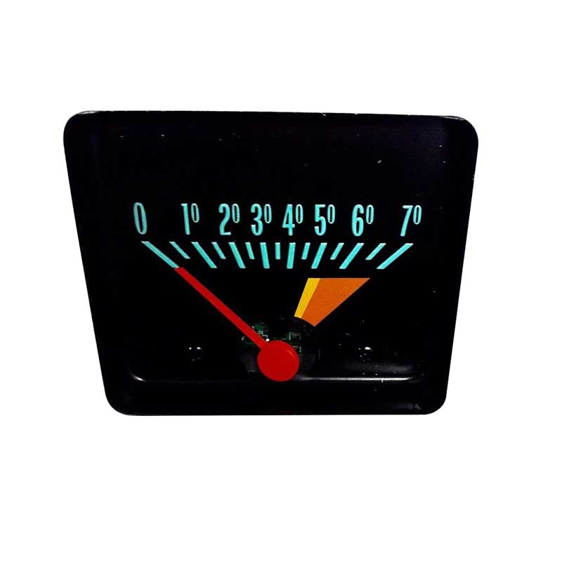 1969-70 Chevrolet Nova In Dash Tach Green Numbers 5500-7000 RPM