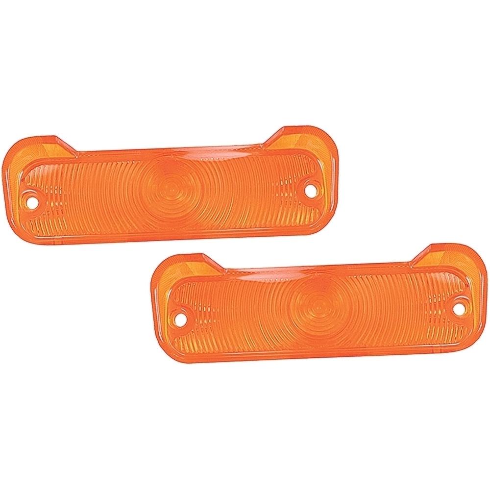 1965 Chevelle, Malibu, El Camino Park Lamp Lenses Amber LH & RH Pair