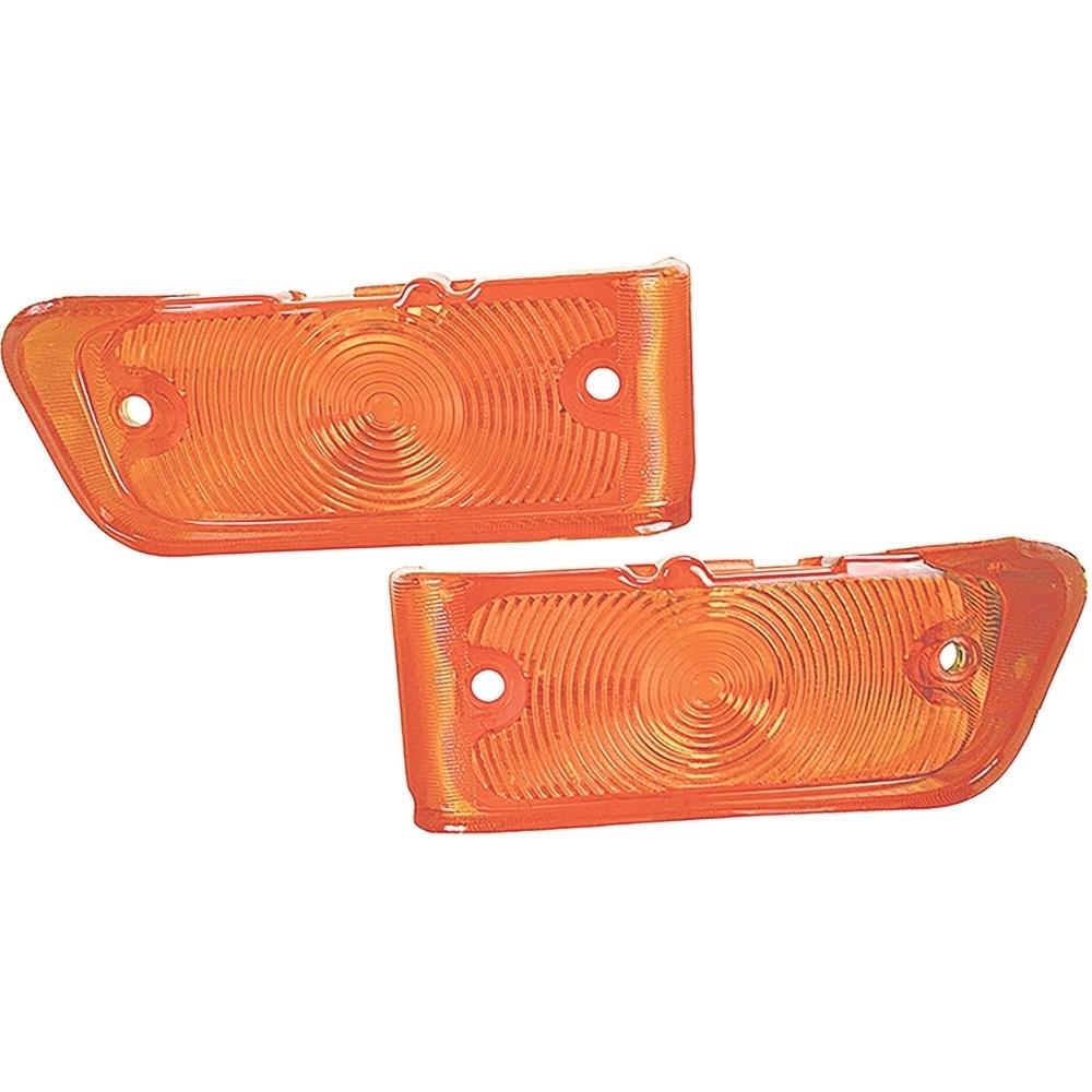 1967 Chevelle, Malibu, El Camino Park Lamp Lenses Amber LH and RH