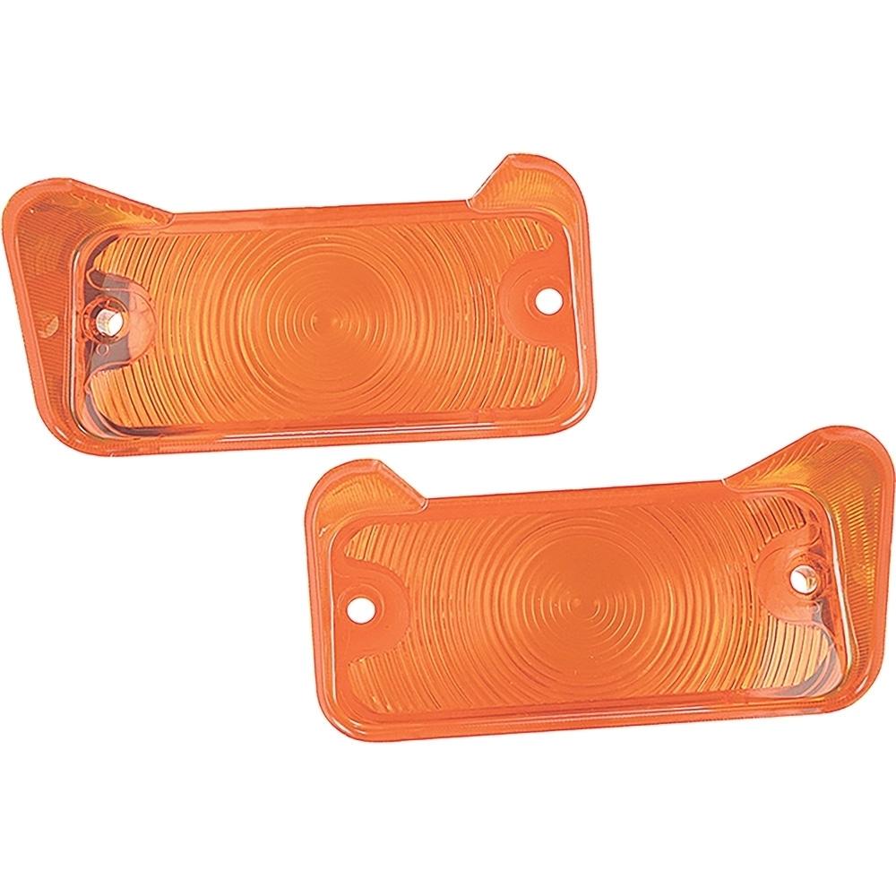 1968 Chevelle, Malibu, El Camino Park Lamp Lenses Amber LH and RH