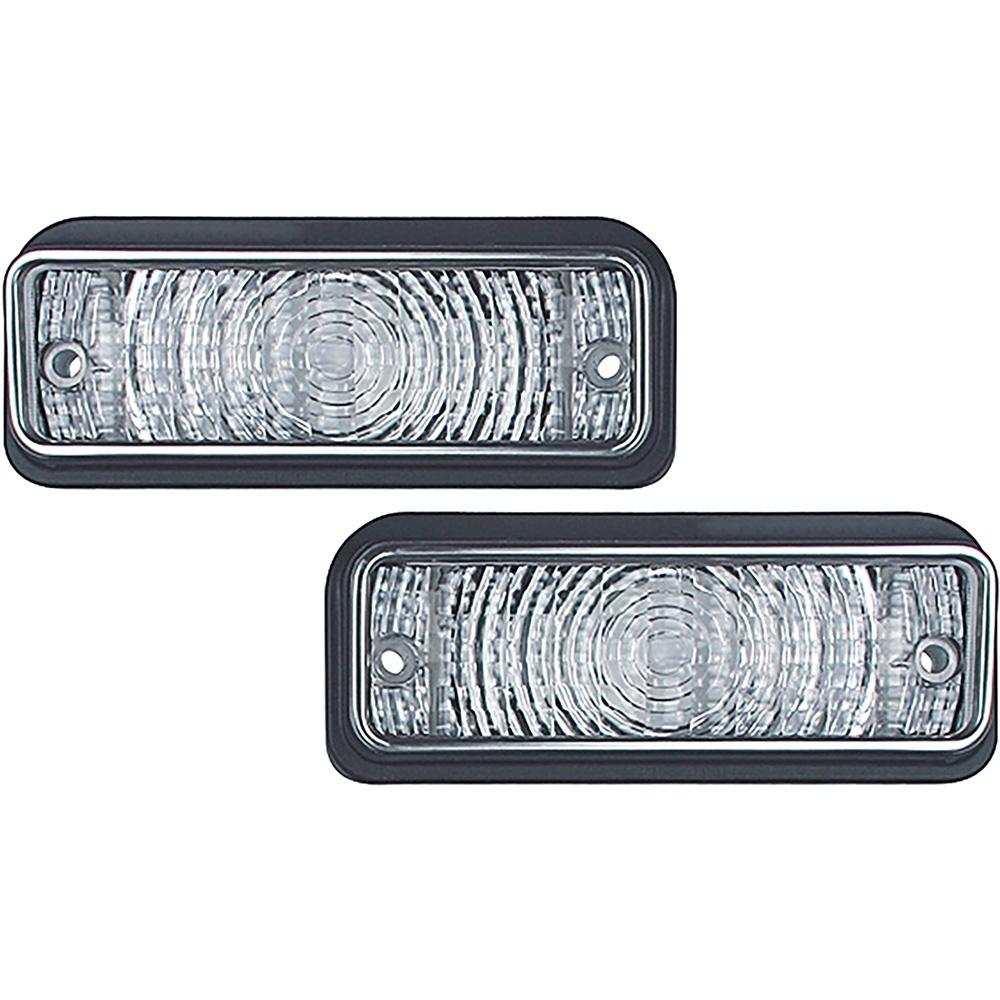1969 Chevelle, Malibu Park Lamp Lenses with Trim Super Sport Models LH and RH