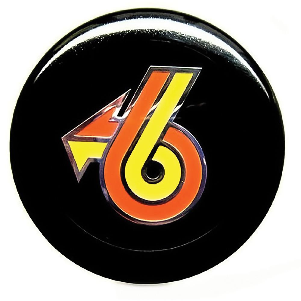1986-87 Buick Regal TURBO-6 Center Cap Emblem Insert Acrylic 2.3" Diameter