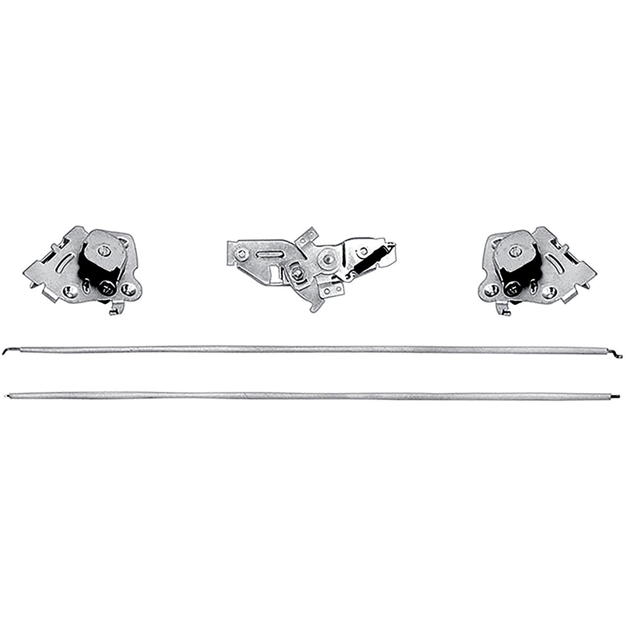 1968-72 El Camino 1971-72 Sprint Tailgate Latch & Rod Set