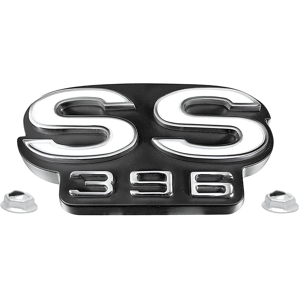 1968 Chevelle SS 396 Rear Panel Emblem Includes Emblem and Fasteners