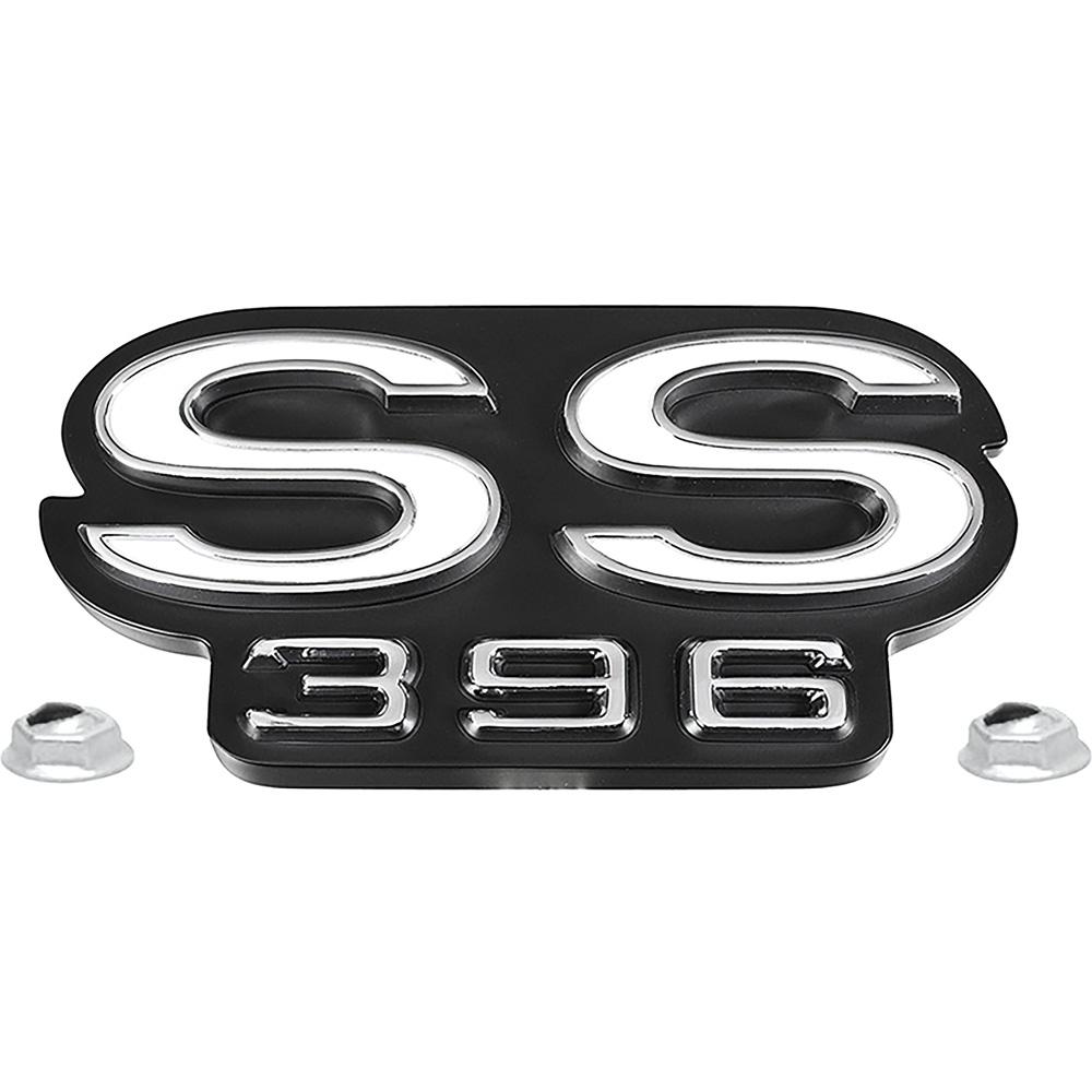 1968-70 El Camino SS 396 Rear Panel Emblem Includes Emblem and Fasteners