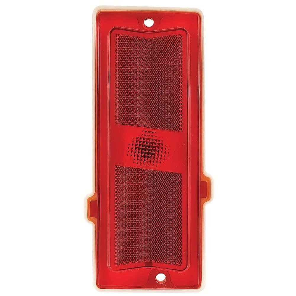 1970 Bel Air, Biscayne, Impala, Caprice 1970-72 Chevelle Rear Side Marker Lamp Lens Assembly RH Passenger Side