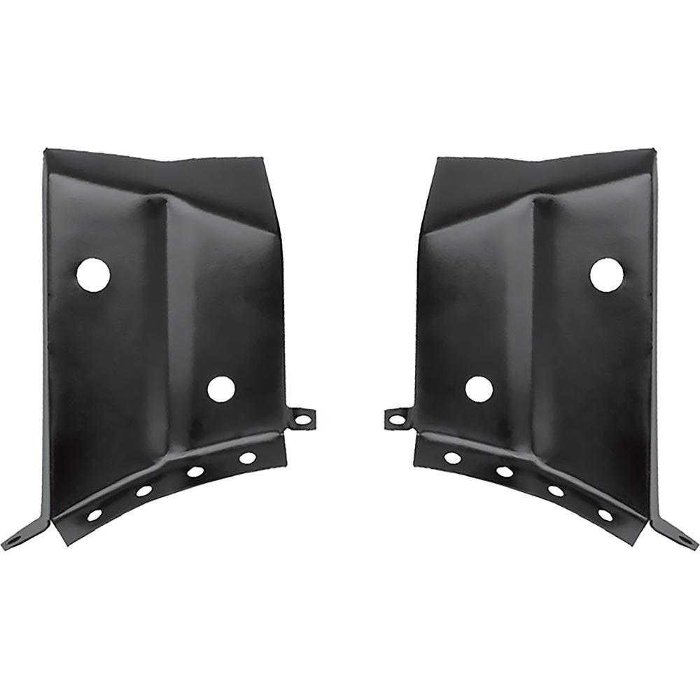 1968-72 Chevelle, Monte Carlo, Cutlass, 442, Special, GS, Skylark, GTO, Tempest, LeMans, Grand Prix Trunk Hinge Mounting Brackets Hinge to Wheelhouse Extensions 2-Door Hardtop Models LH and RH