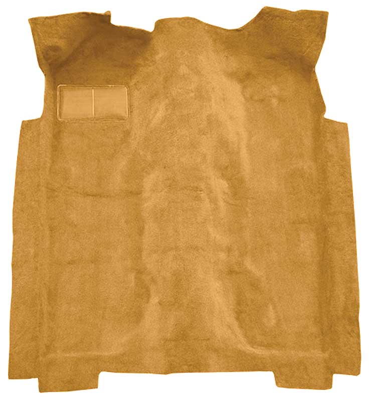 1974-77 Mustang II Molded Cut Pile Passenger Area Carpet Set - Chamois