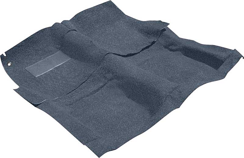 1974-76 Impala / Full Size 2 Door Crystal Blue Molded Cut Pile Carpet Set