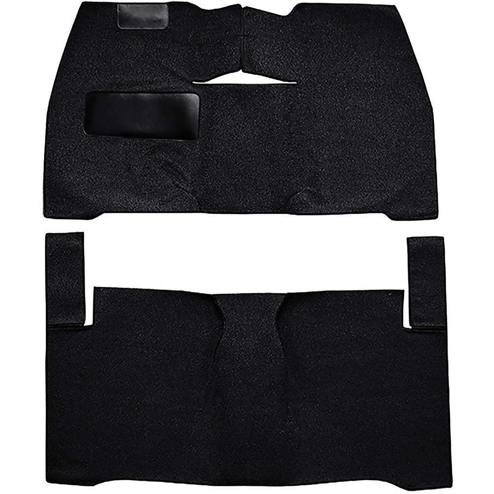 1953-54 Chevrolet Bel Air, One-Fifty, Two-Ten 2-Door Complete Cut & Sewn Carpet Set Daytona Black