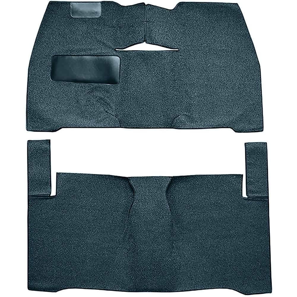 1953-54 Chevrolet Bel Air, One-Fifty, Two-Ten 2-Door Complete Cut & Sewn Carpet Set Daytona Gray