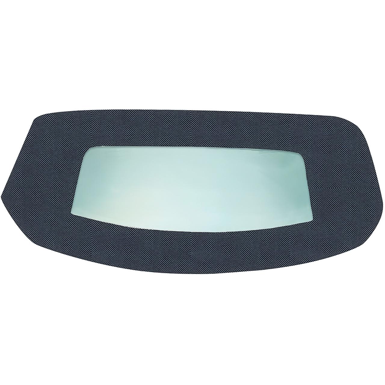 1968-72 Chevelle, GTO, Cutlass Convertible Top Plastic Window w/o Valance Superior Pinpoint Vinyl Dark Blue/Black