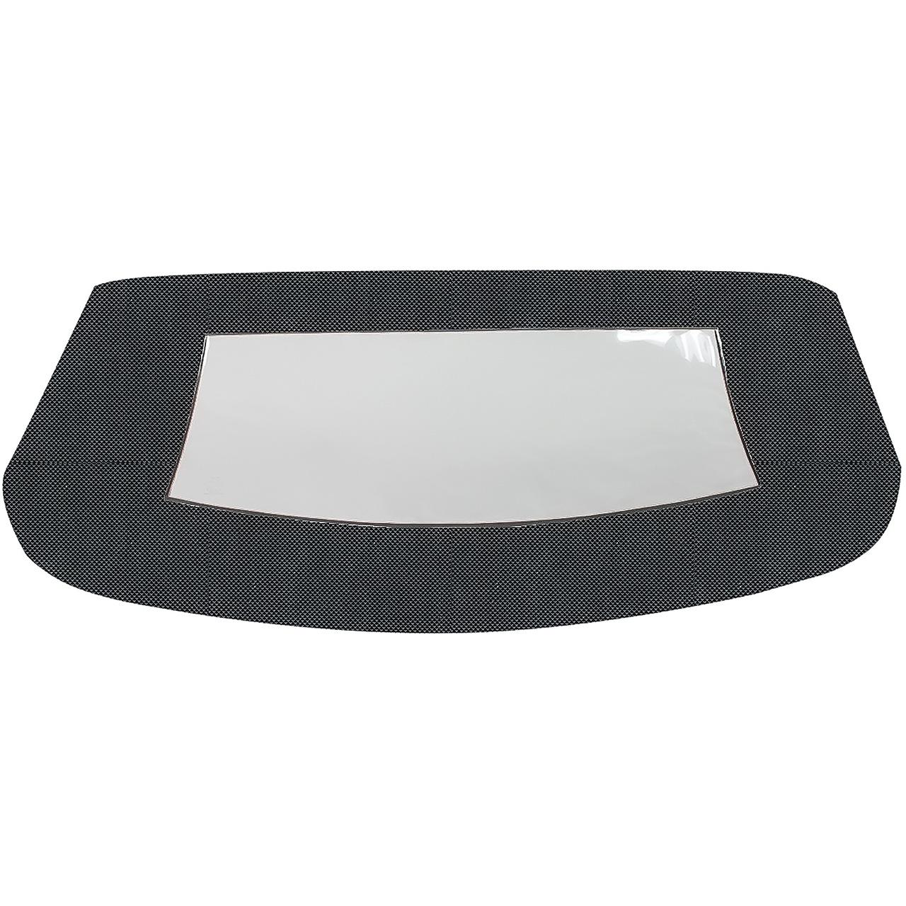 1994-96 Chevrolet C4 Corvette Convertible Top w/ Heatsealed Tinted Glass Window Superior Pinpoint Vinyl Black/Black
