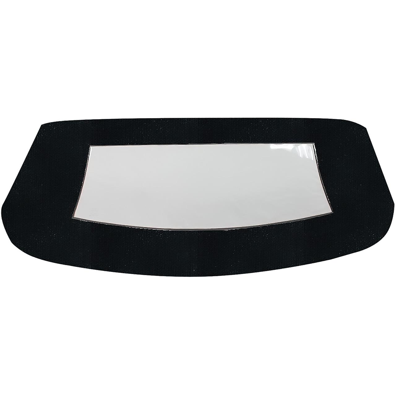 1994-96 Chevrolet C4 Corvette Convertible Top w/ Heatsealed Tinted Glass Window Stayfast Canvas Cloth Black/Black