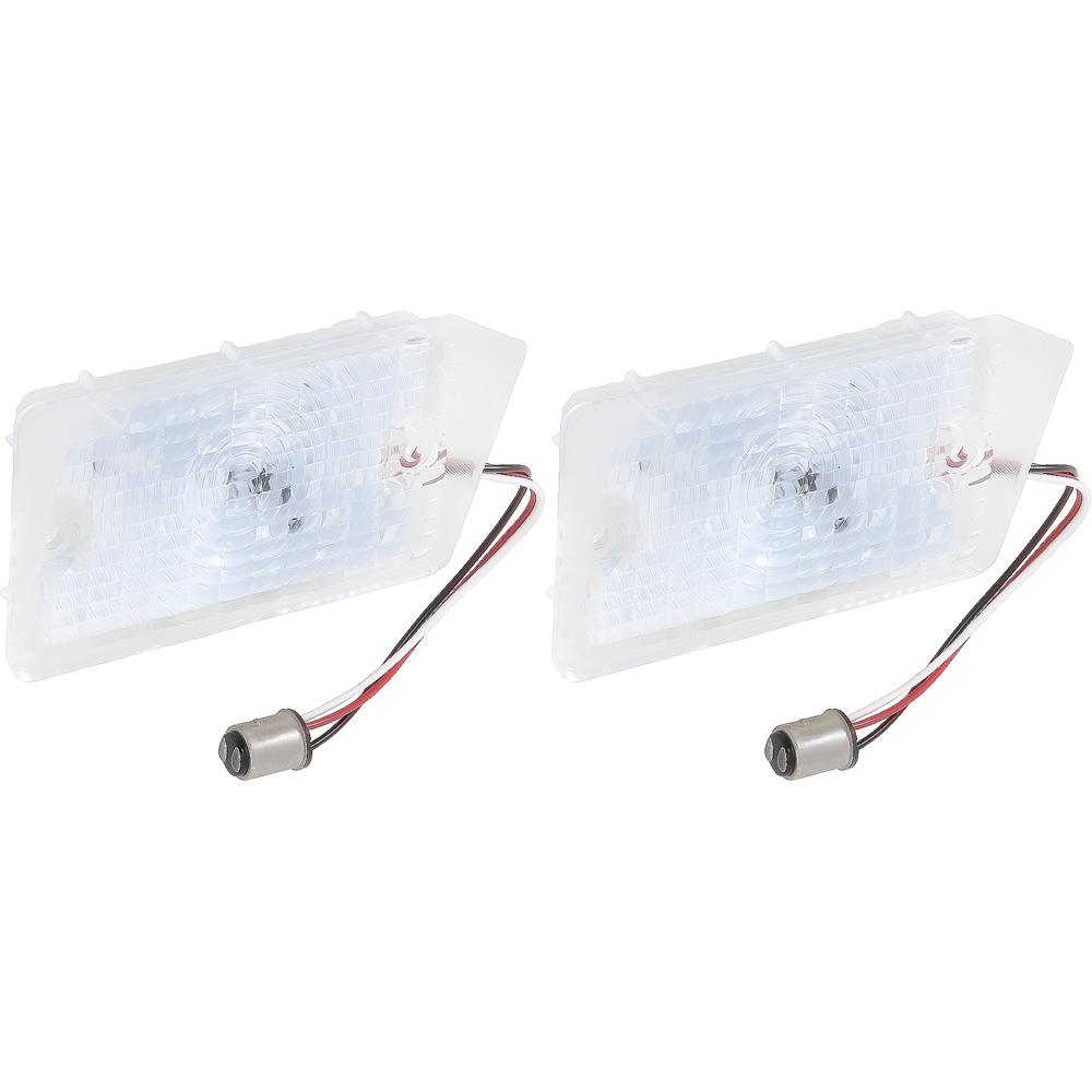 1970-72 Chevrolet Nova Park Lamp Lens Set LED Conversion Clear Lenses