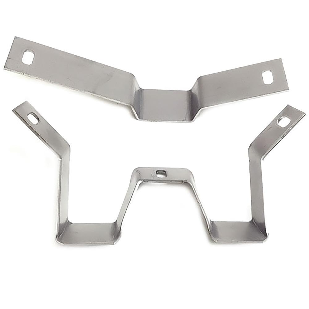1968-72 Pontiac GTO, LeMans, Tempest Automatic Transissions, Floor Console Mounting Bracket Set 2 Pieces
