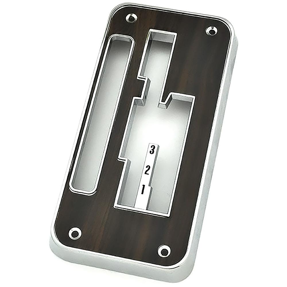 1967 Pontiac GTO, LeMans, Tempest Automatic Transmission Dual Gate Shifter Top Plate
