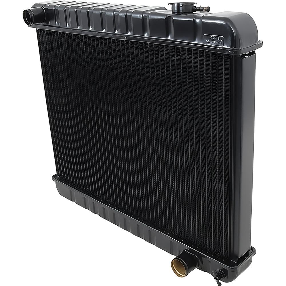 1963-66 GM Truck L6/V8 w MT 4 Row Copper/Brass Radiator (17-3/8" x 24-3/4" x 2-5/8" Core)