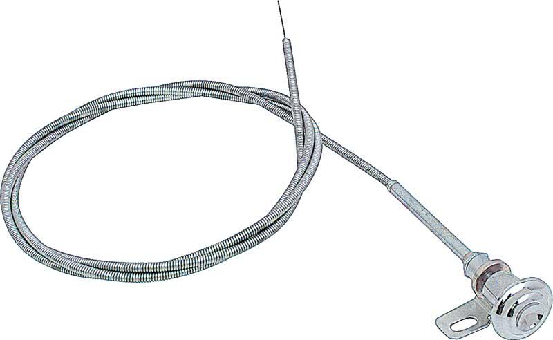 1955-59 Chevrolet/GMC Truck Side Vent Control Cable Chrome Knob