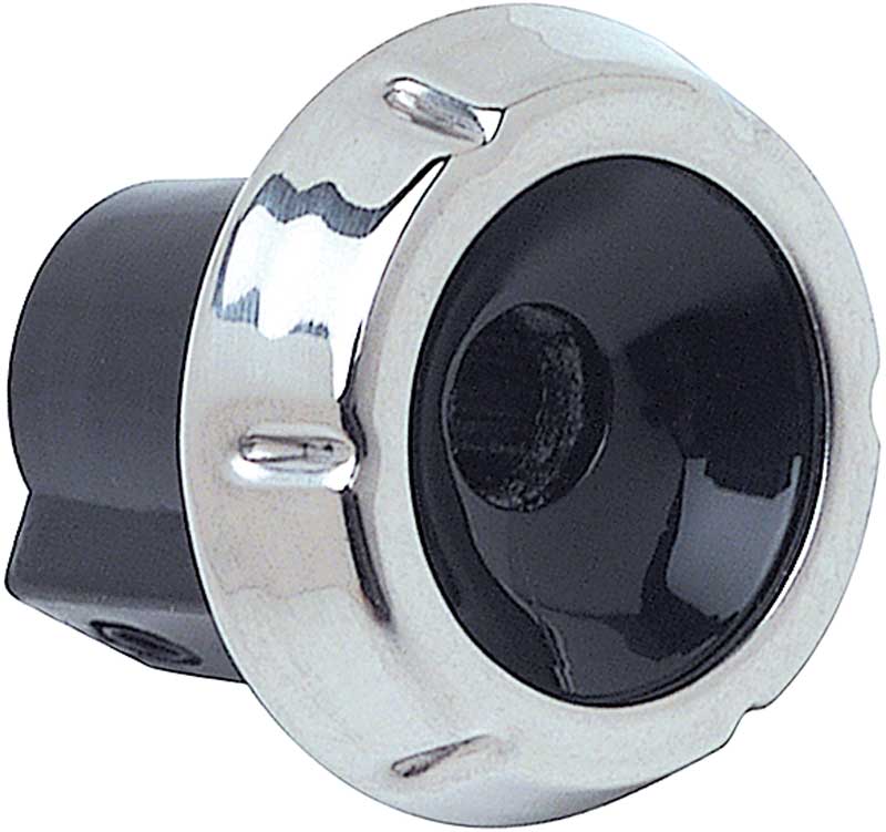 1964-66 Chevrolet Truck Windshield Wiper Switch Knob Stainless