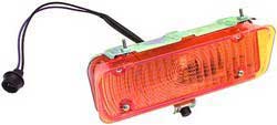 1971-72 Chevrolet, GMC Truck Park Lamp Assembly with Amber Lens RH, Passenger Side