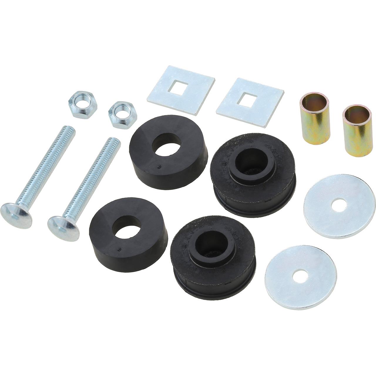 1969-72 Chevrolet C20, K10, K20, K30, GMC C25, K15, K25, K35 Radiator Core Support Mounting Set Bushings and Hardware 14-Pieces