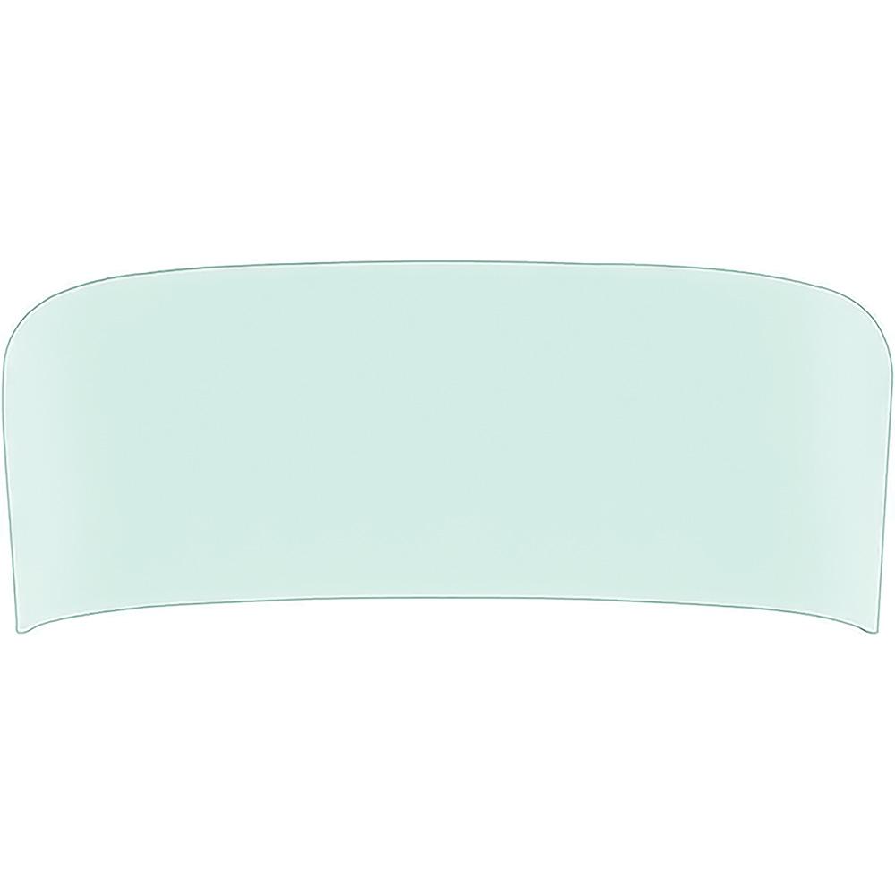 1968-72 Pontiac Tempest, Lemans, GTO 2-Door Hardtop, Coupe (with post) Back Glass Light Green Tint