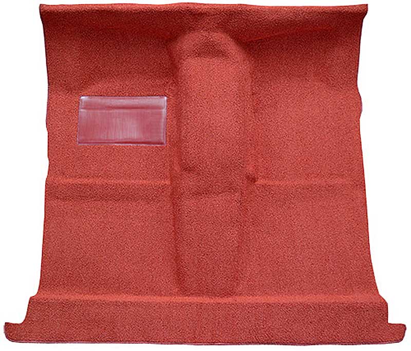 1964-71 Dodge D/W Series Pickup Truck Regular Cab Loop Carpet Set Red