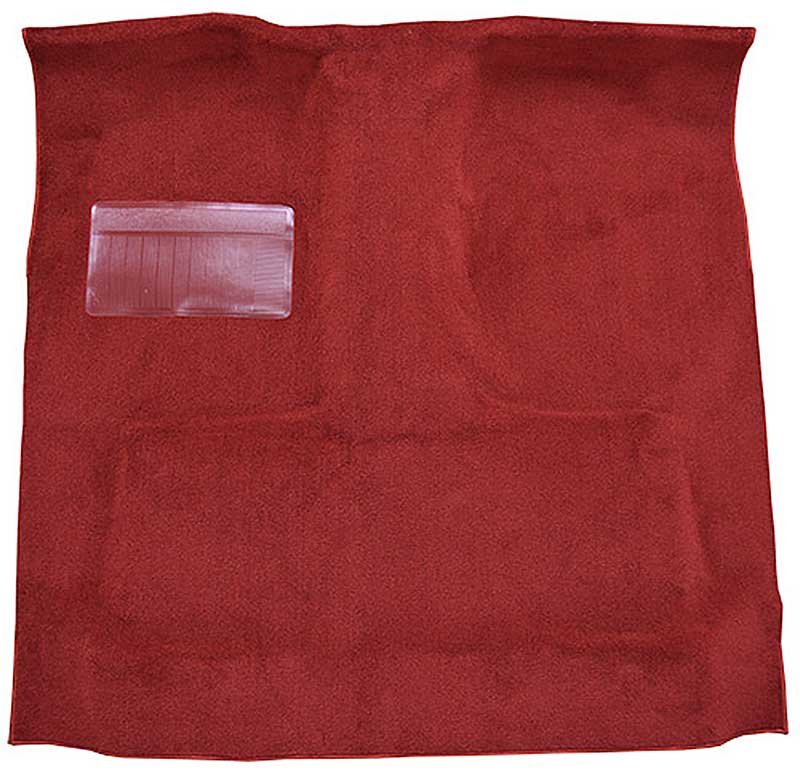 1972-73 Dodge D-Series Pickup Truck Regular Cab 2WD/Automatic Loop Carpet Set Red