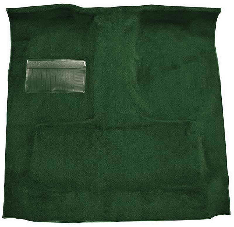 1972-73 Dodge D-Series Pickup Truck Regular Cab 2WD/Automatic Loop Carpet Set Dark Green