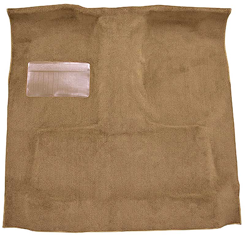 1972-73 Dodge D-Series Pickup Truck Regular Cab 2WD/Automatic Loop Carpet Set Medium Saddle