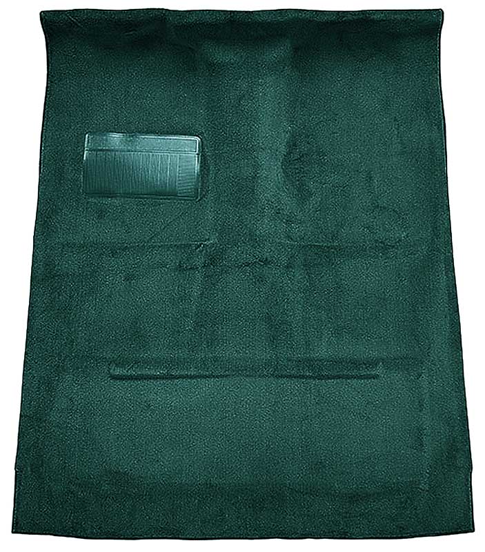 1974-93 Dodge D-Series Pickup Extended Cab 2WD/Automatic Cutpile Carpet Set Blue Green