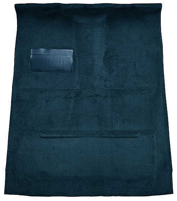 1974-93 Dodge D-Series Pickup Extended Cab 2WD/Automatic Cutpile Carpet Set Dark Blue