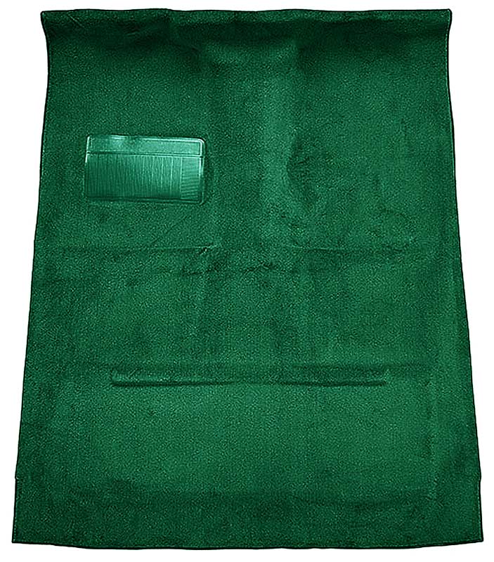 1974-93 Dodge D-Series Pickup Extended Cab 2WD/Automatic Cutpile Carpet Set Dark Green