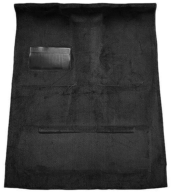 1974-93 Dodge D-Series Pickup Extended Cab 2WD/Automatic Cutpile Carpet Set Black