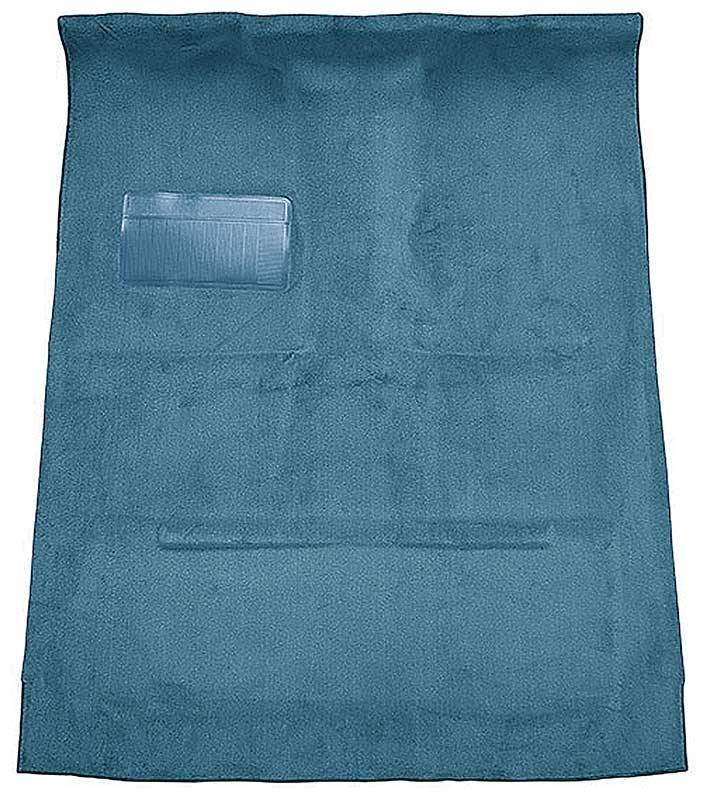 1974-93 Dodge D-Series Pickup Extended Cab 2WD/Automatic Cutpile Carpet Set Ocean Blue