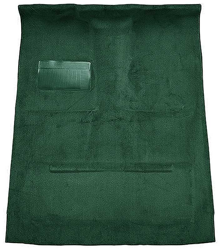 1974-93 Dodge D-Series Pickup Extended Cab 2WD/Automatic Cutpile Carpet Set Jade Green