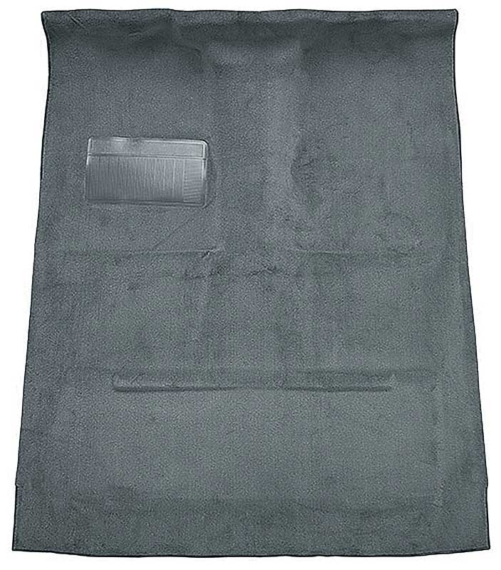 1974-93 Dodge D-Series Pickup Extended Cab 2WD/Automatic Cutpile Carpet Set Steel Blue