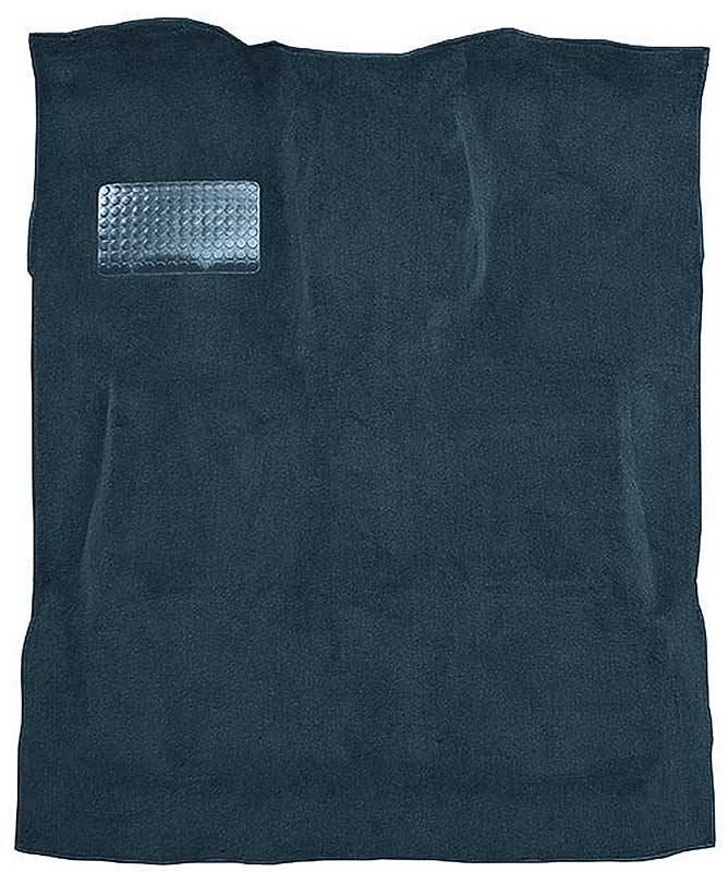 1974-93 Dodge D/W Series Pickup Truck Extended Cab 2WD/Manual 4WD/All Cutpile Carpet Set Dark Blue