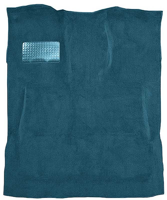 1974-93 Dodge D/W Series Pickup Truck Extended Cab 2WD/Manual 4WD/All Cutpile Carpet Set Blue