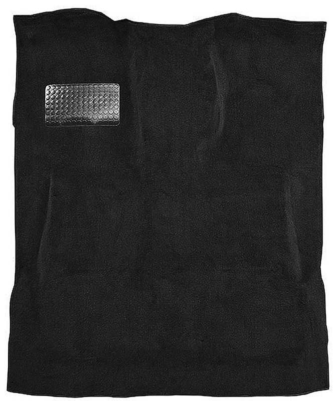 1974-93 Dodge D/W Series Pickup Truck Extended Cab 2WD/Manual 4WD/All Cutpile Carpet Set Black