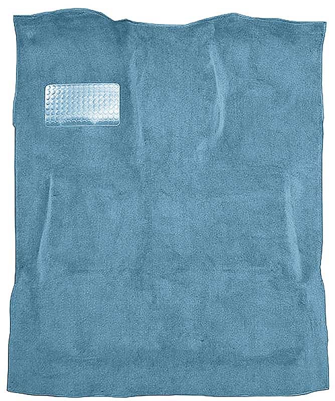 1974-93 Dodge D/W Series Pickup Truck Extended Cab 2WD/Manual 4WD/All Cutpile Carpet Set Blue