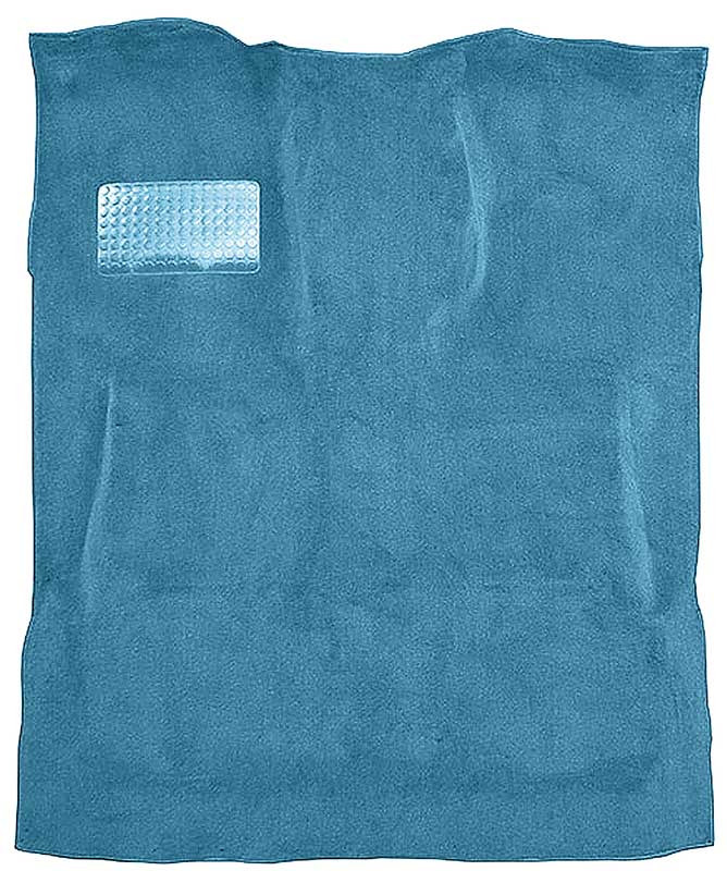 1974-93 Dodge D/W Series Pickup Truck Extended Cab 2WD/Manual 4WD/All Cutpile Carpet Set Ocean Blue