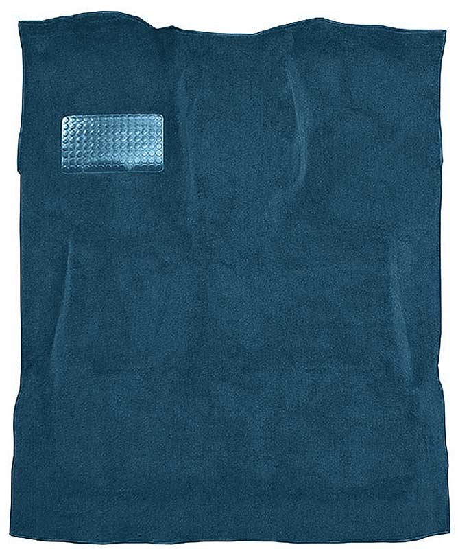 1974-93 Dodge D/W Series Pickup Truck Extended Cab 2WD/Manual 4WD/All Cutpile Carpet Set Dark Blue